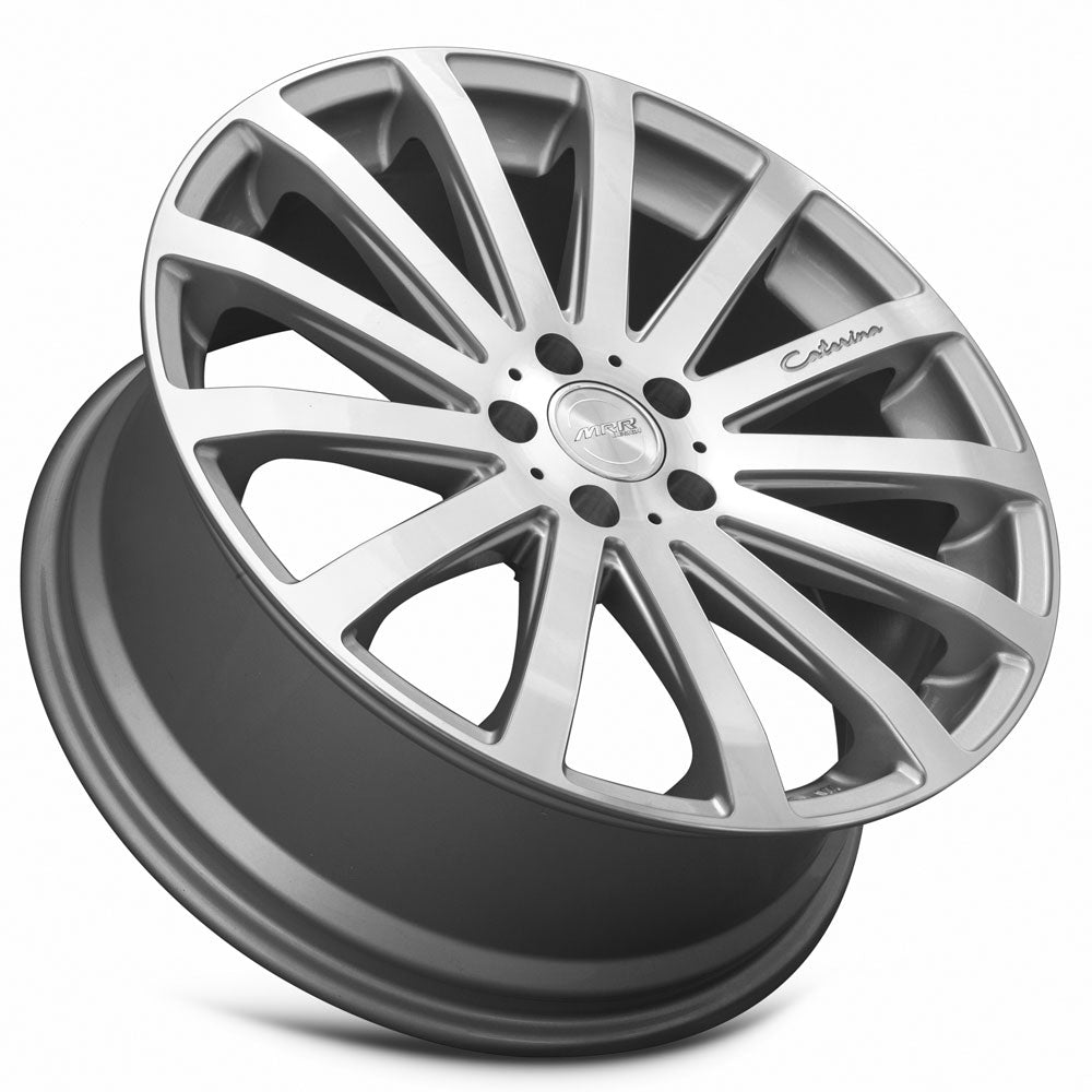 MRR HR9 19x8.5 Silver Machined Face