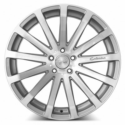 MRR HR9 19x9.5 Silver Machined Face