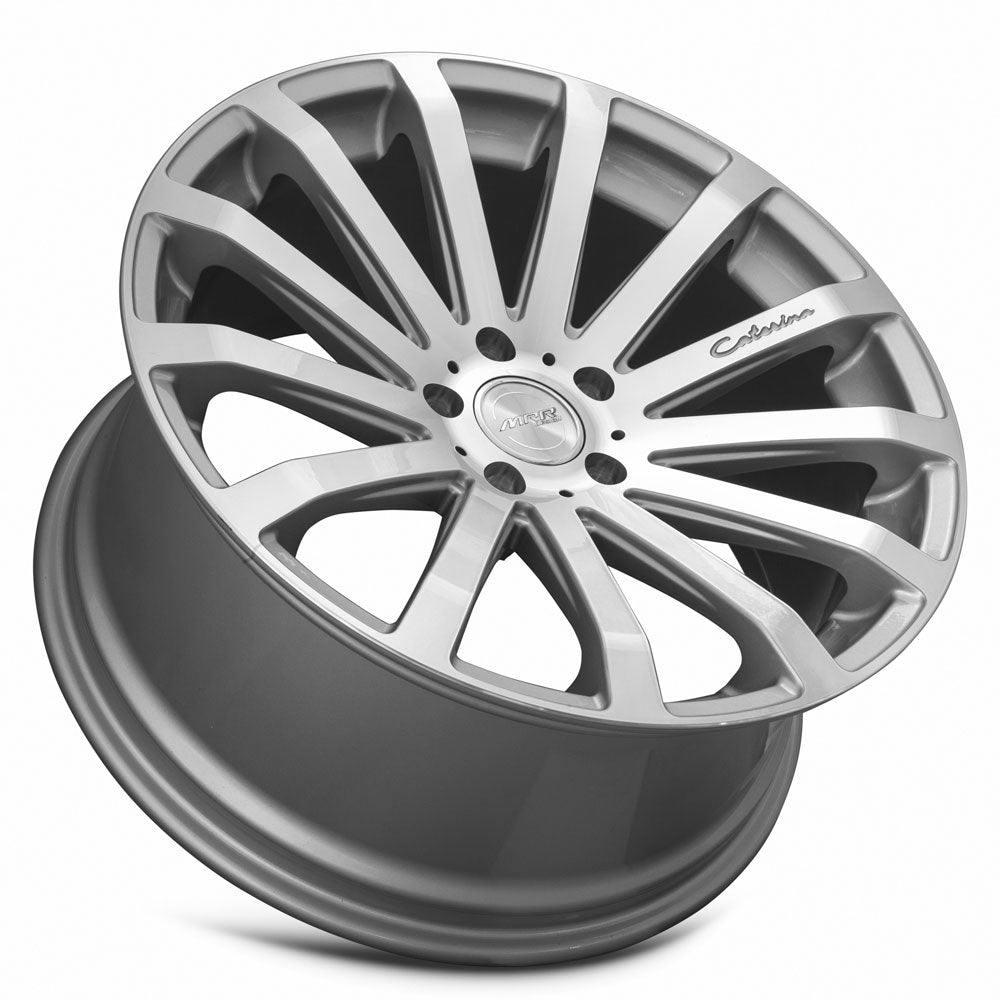 MRR HR9 19x9.5 Silver Machined Face