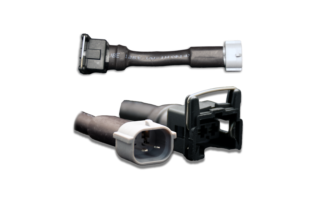 Set of 4 Jetronic/EV1 (female) to Denso (male) injector plug adaptors