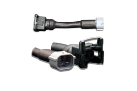 Set of 4 Jetronic/EV1 (female) to Denso (male) injector plug adaptors (padpjtod4)