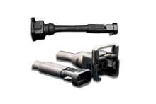 Load image into Gallery viewer, Set of 8 Jetronic/EV1 (female) to GM/Delphi (male) injector plug adaptors