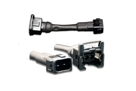 Set of 4 Jetronic/EV1 (female) to Honda OBD2 (male) injector plug adaptors (padpjtoh4)