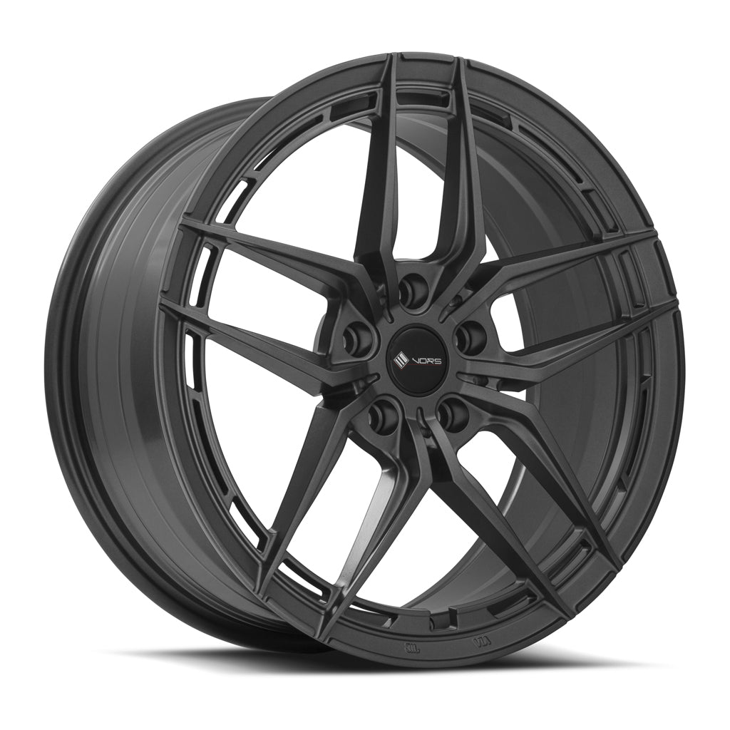 Vors LT53 18x8 Gloss Gun Metal
