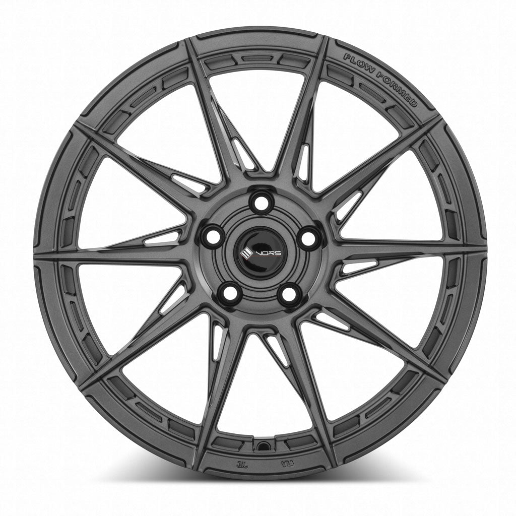 Vors LT55 18x8 Gloss Gun Metal