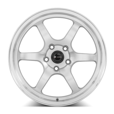 Vors LT61 17x7.5 Silver Machined Face