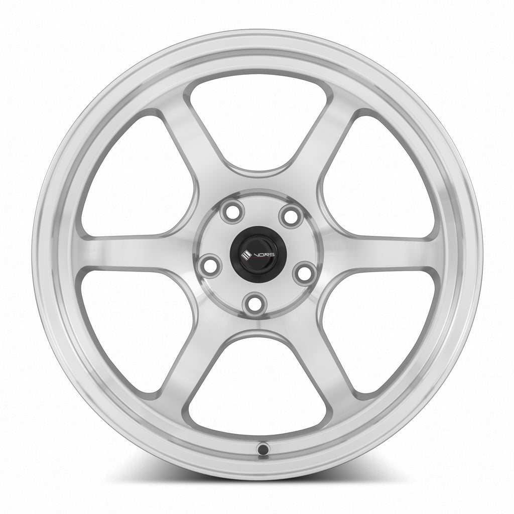 Vors LT61 18x8.5 Silver Machined Face