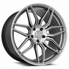 MRR M024 20x11 Gun Metal Graphite fit Corvette C8 ( front: M024198552038GM ) Wheel