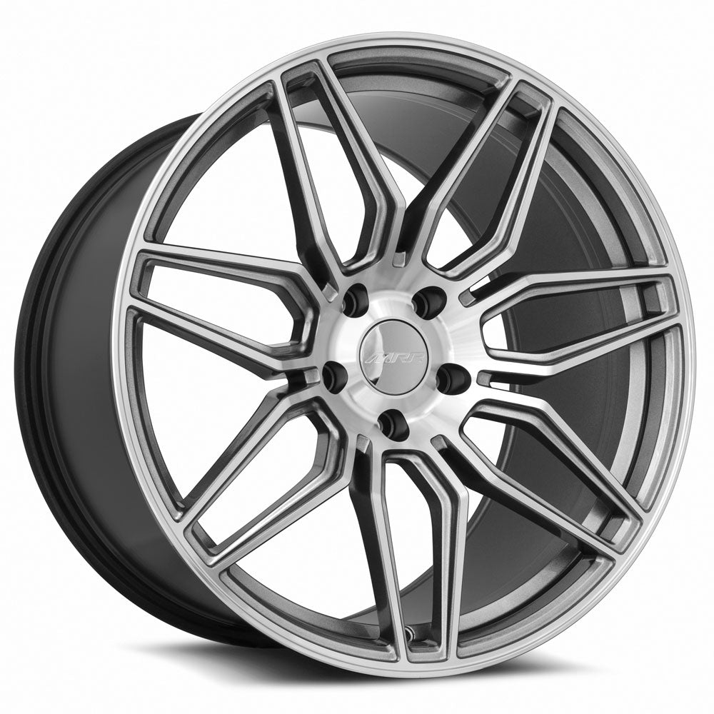 MRR M024 19x9.5 Gun Metal Graphite fit Corvette C6 C7 Base/Stingray/Z51 ( rear: M02420A152073GM ) Wheel