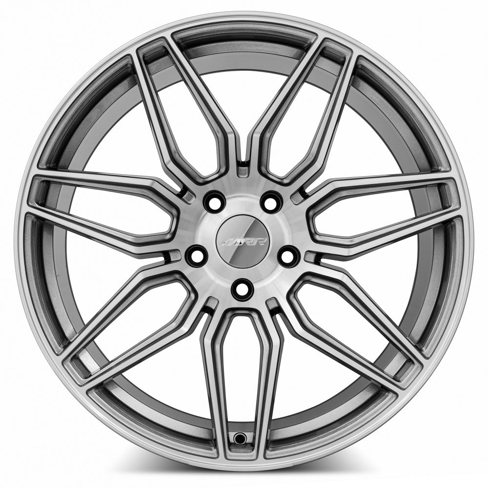 MRR M024 20x11 Gun Metal Graphite fit Corvette C6 C7 Base/Stingray/Z51 ( front: M024199552050GM ) Wheel