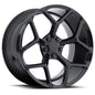 MRR M228 22x10.5 Gloss Black fit Chevy Camaro Z28 Style Wheel