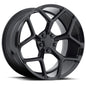 MRR M228 20x9 Gloss Black fit Chevy Camaro Z28 Style Wheel
