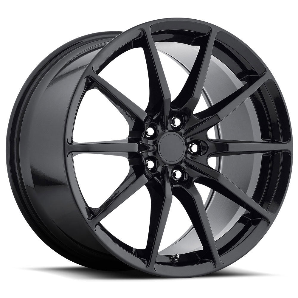 MRR M350 19x10 Gloss Black fit Mustang Wheel
