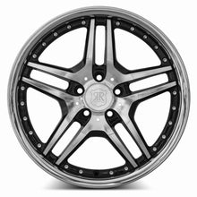 Load image into Gallery viewer, MRR RW2 18x8 Black w/ Stainless Lip