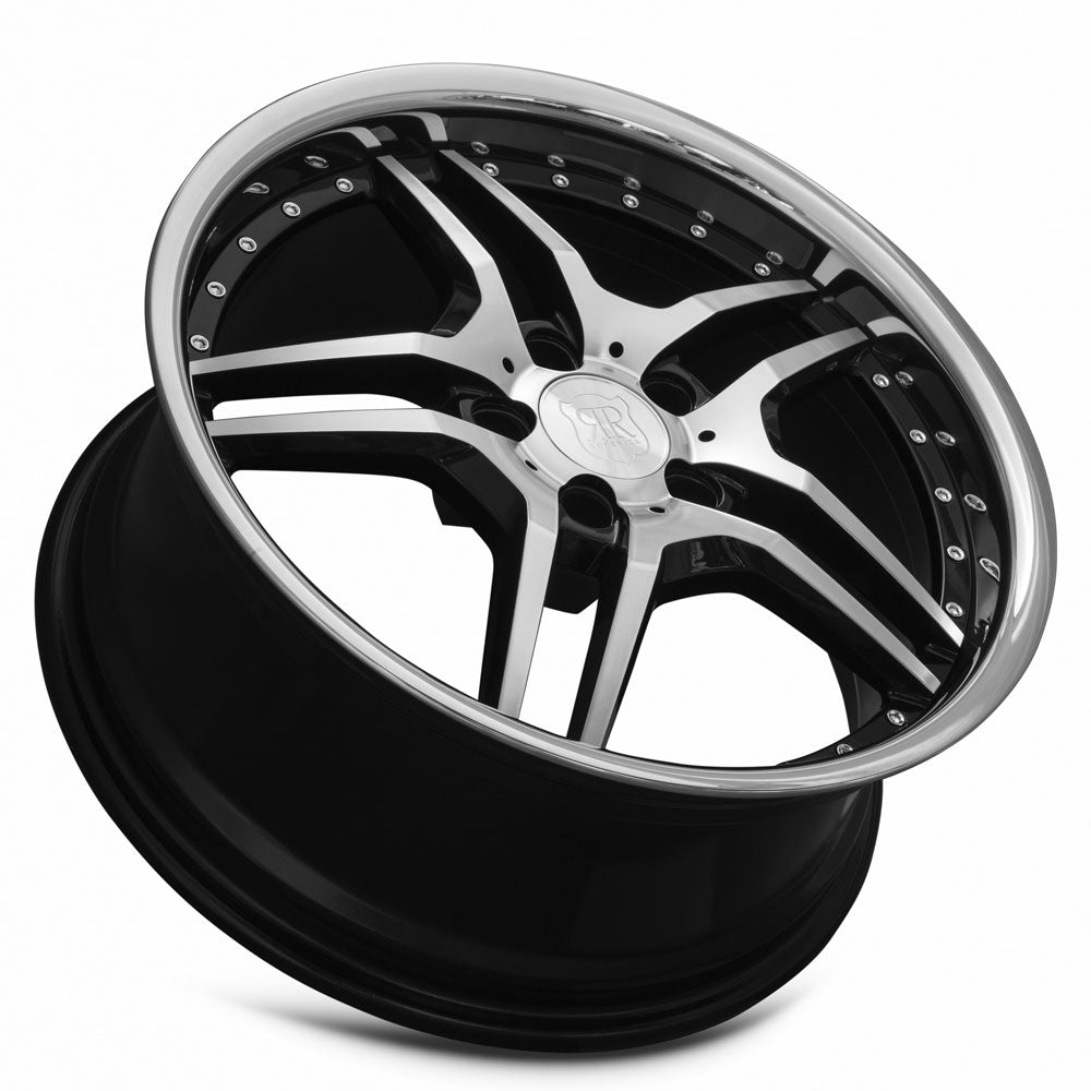 MRR RW2 5x100 - 5x120.7 19x8.5 RW0219855xx25BK - DTX Performance