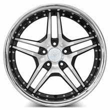 Load image into Gallery viewer, MRR RW2 19x9.5 Black w/ Stainless Lip
