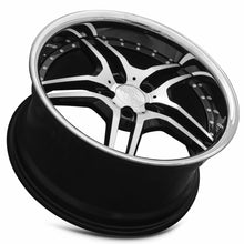 Load image into Gallery viewer, MRR RW2 19x9.5 Black w/ Stainless Lip