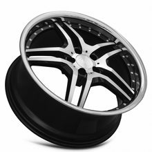 Load image into Gallery viewer, MRR RW2 20x8.5 Black w/ Stainless Lip