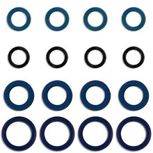 Load image into Gallery viewer, Seal kit for Fuel Injector Clinic low-z injectors for DSM/Evo (Scribed part numbers ending in &quot;K&quot;) (slk-126x4-k)