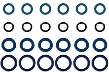 Load image into Gallery viewer, Seal kit for Fuel Injector Clinic low-z 3000GT VR4, RB26, or 7M-GTE injectors  (Scribed part numbers ending in &quot;K&quot;) (slk-135-185x6-k)