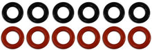 Load image into Gallery viewer, Seal kit for Fuel Injector Clinic  short 6 Cylinder Injectors top feed style injectors (slk-14-15-x-6)