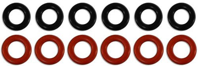 Seal kit for Fuel Injector Clinic  short 6 Cylinder Injectors top feed style injectors (slk-14-15-x-6)