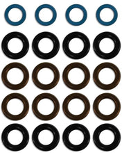 Load image into Gallery viewer, Seal kit for Fuel Injector Clinic  Nissan 240SX 11mm Injectors top feed style injectors (slk-181)