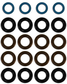 Seal kit for Fuel Injector Clinic  Nissan 240SX 11mm Injectors top feed style injectors (slk-181)