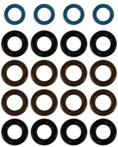 Seal kit for Fuel Injector Clinic  Nissan 240SX 11mm Injectors top feed style injectors (slk-181)