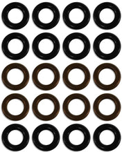 Load image into Gallery viewer, Universal seal kit for 4 cyl Fuel Injector Clinic  injectors w/14mm seals (slk-univ-14mm-x-4)