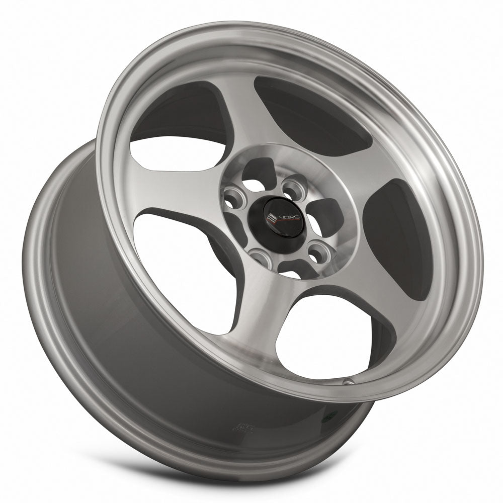 Vors SP1 15x7 Silver Machined Face