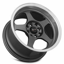 Load image into Gallery viewer, Vors SP1 16x8 Hyper Black Machine Lip