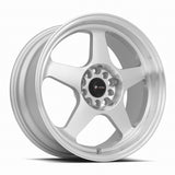 Vors SP1 17x8 Silver Machined Face