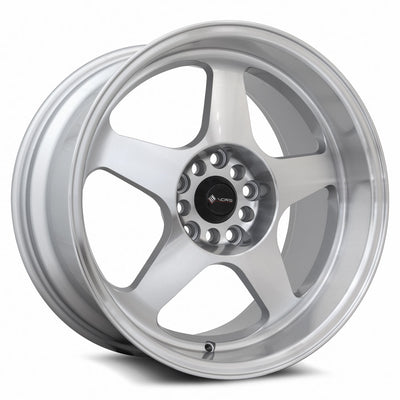 Vors SP1 17x9 Silver Machined Face