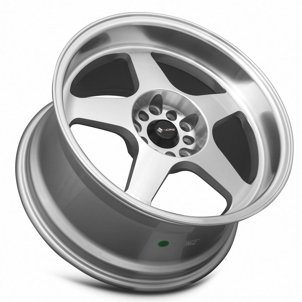 Vors SP1 17x9 Silver Machined Face