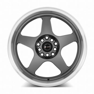 Vors SP1 17x9 Hyper Black Machine Lip
