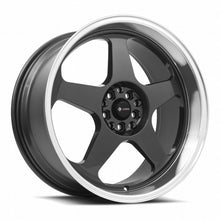 Load image into Gallery viewer, Vors SP1 19x9.5 Hyper Black Machine Lip Wheel