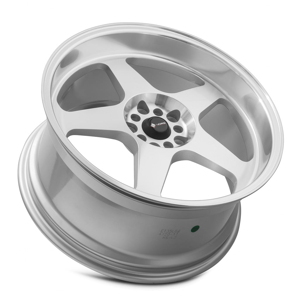 Vors SP1 19x9.5 Silver Machined Face