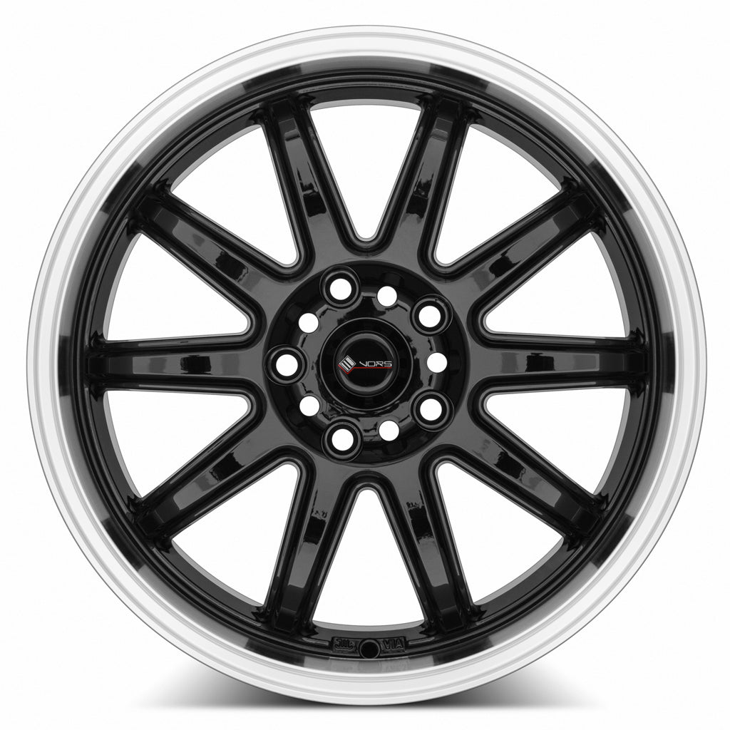 Vors SP2 17x8 Gloss Black