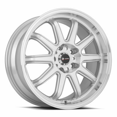Vors SP2 17x8 Silver Machined Face