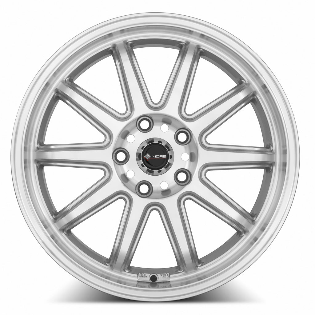 Vors SP2 17x8 Silver Machined Face