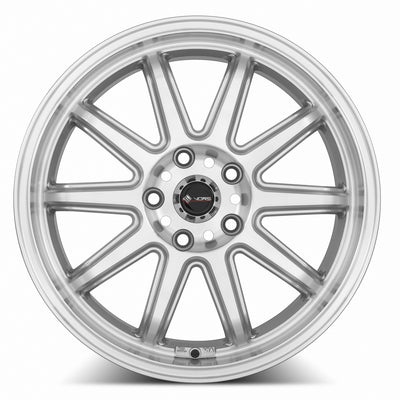 Vors SP2 17x8 Silver Machined Face