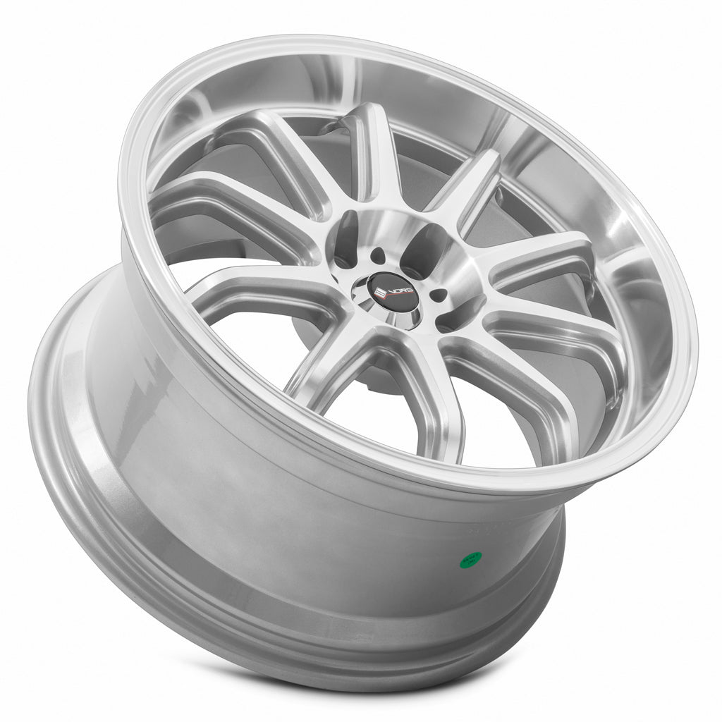 Vors SP2 18x9.5 Silver Machined Face