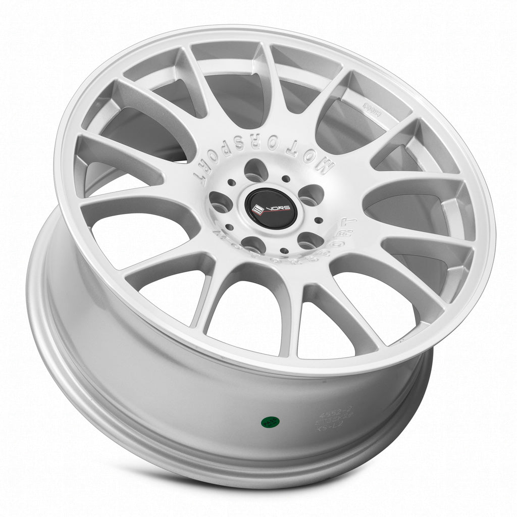 Vors TR14 18x8 Silver w/ Machined Ring