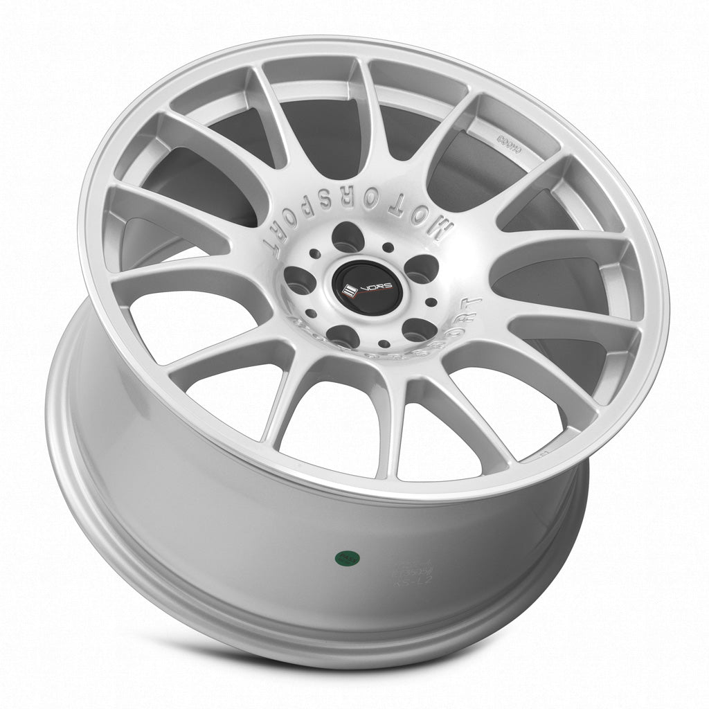 Vors TR14 18x9 Silver w/ Machined Ring