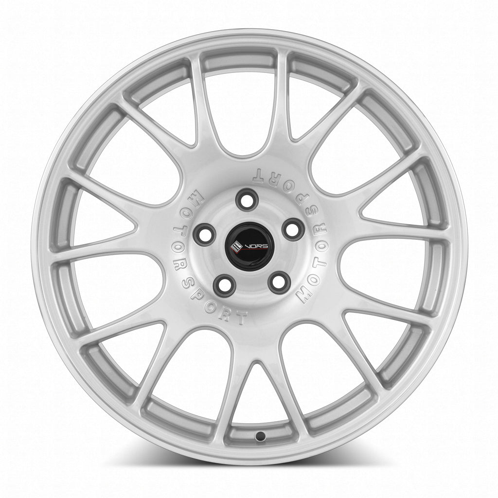 Vors TR14 19x8.5 Silver w/ Machined Ring