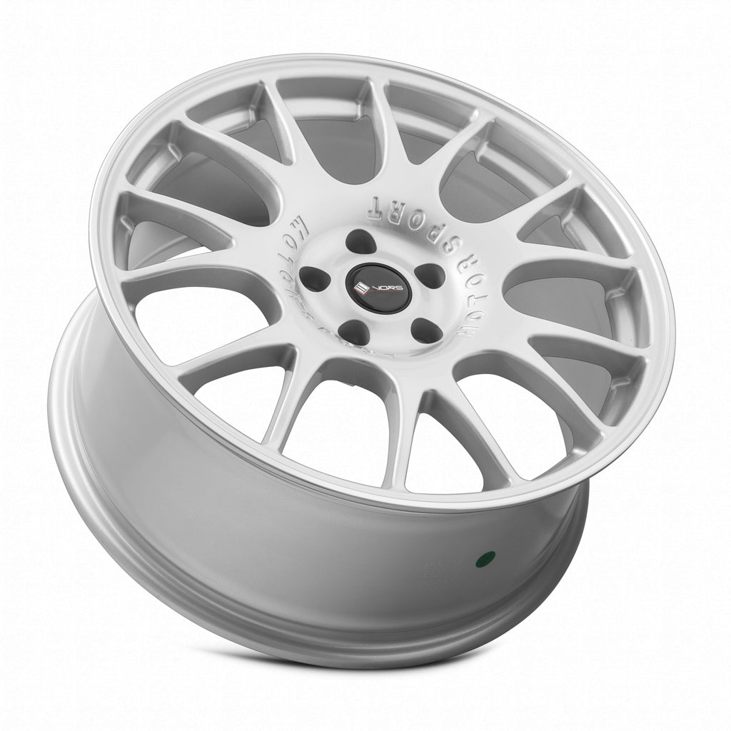 Vors TR14 19x8.5 Silver w/ Machined Ring
