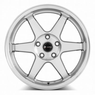 Vors TR37 17x8 Silver Machined Face
