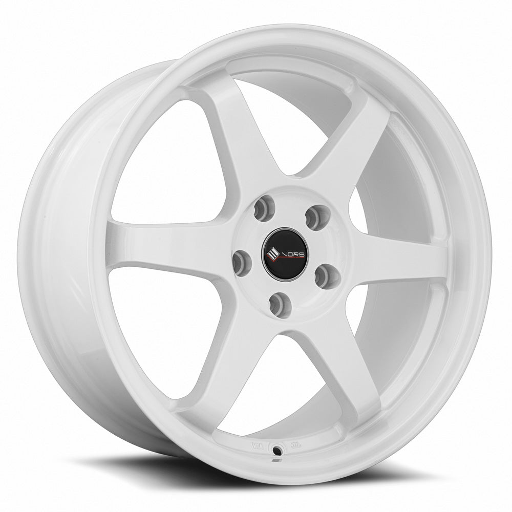 Vors TR37 17x8 White Wheel