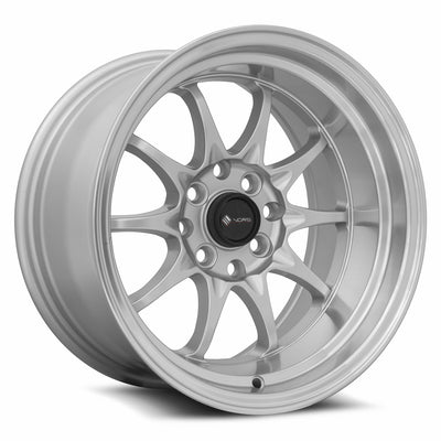 Vors TR3 15x9 Silver Machine Lip